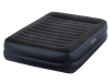 64424 Надувная кровать Pillow Rest Raised Bed 152х203х42см с подголовником, встроенный насос 220V