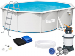 Бассейн каркасный со стальными стенками BestWay Hydrium Pools - 56586 500х360х120 см